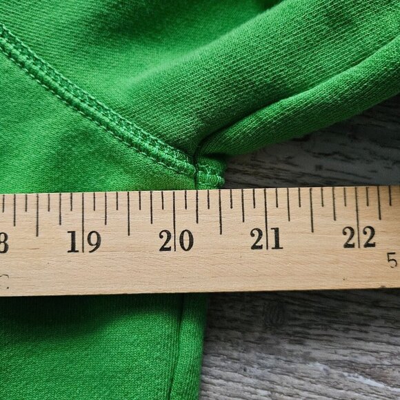 Vans X Skateistan Versa Hoodie Pullover Skate Sun Smiley Green Sweatshirt Small - Picture 10 of 14